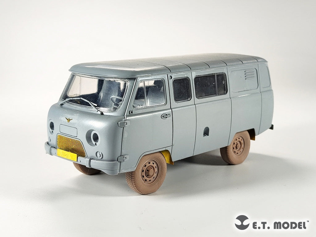 E.T. Model P35-115 Russian UAZ 3909 Military Van Sagged wheels For ZVEZDA 3644 1/35 – Bild 5