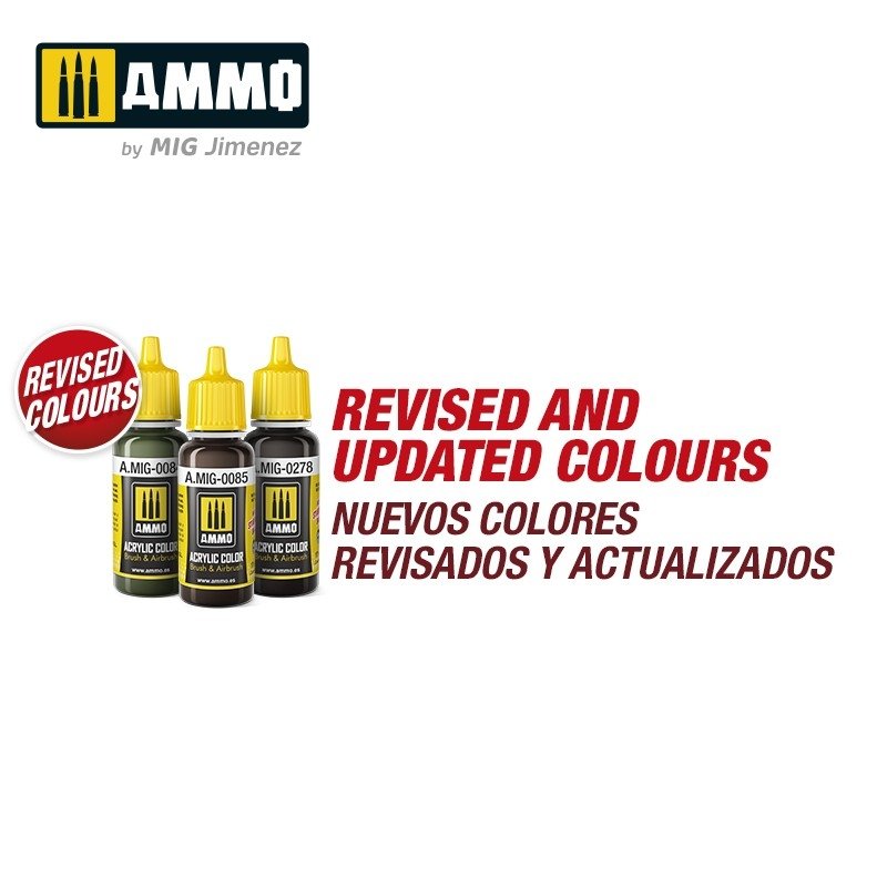 Munitions Mig Jimenez 7188, couleurs OTAN, lot de 3 x 17 ml – image 2
