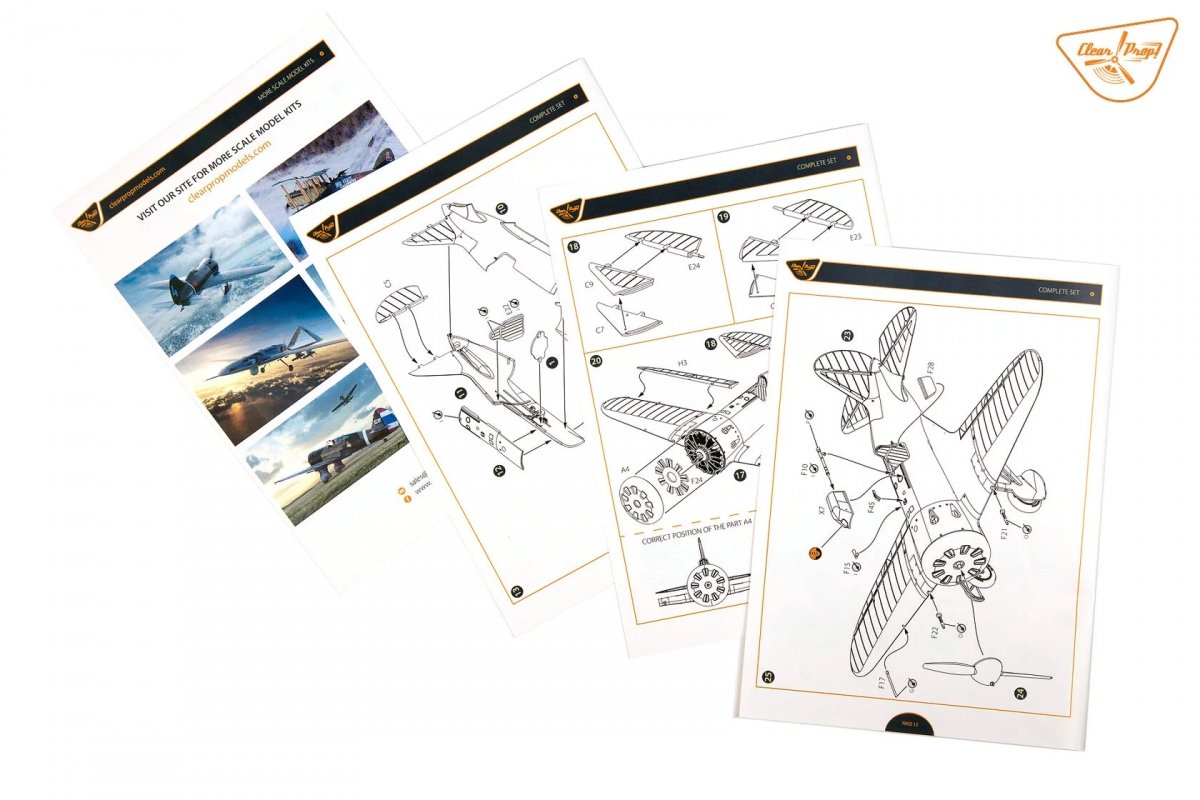 Clear Prop! CP4813 Polikarpov I-16 type 5 - in the sky of China STARTER KIT 1/48 – imagen 19