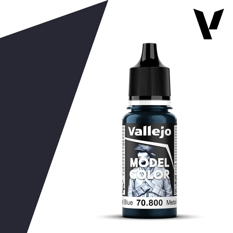 Vallejo 70800 Bleu Métal 18 ml