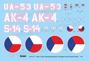Special Hobby 48197 Aero C-3A &amp;#39;Czechoslovakian Transport and Trainer Plane&amp;#39; 1/48 – Bild 2