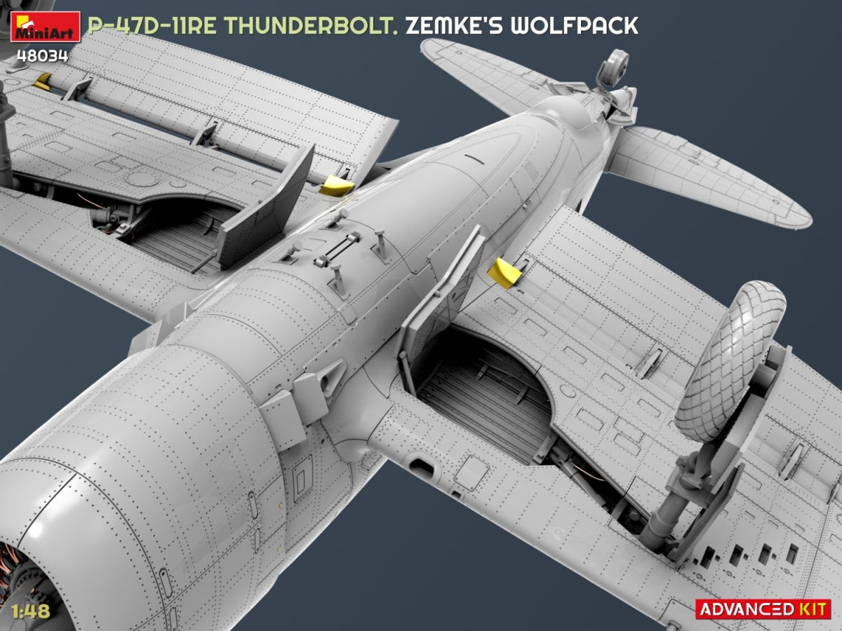 MiniArt 48034 P-47D-11RE Thunderbolt. Zemke&amp;#39;s Wolfpack. Advanced Kit 1/48 – image 12