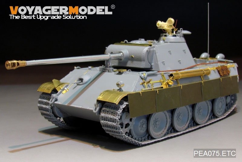 Voyager Model PEA075 Side Skirts for Panther G/F Jagdpanzer Smart Kit (For ALL) 1/35 – Bild 4