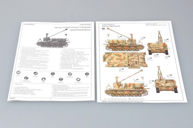 Trumpeter 00363 German Pz.Kpfw IV Ausf F Fahrgestell 1/35 – immagine 8