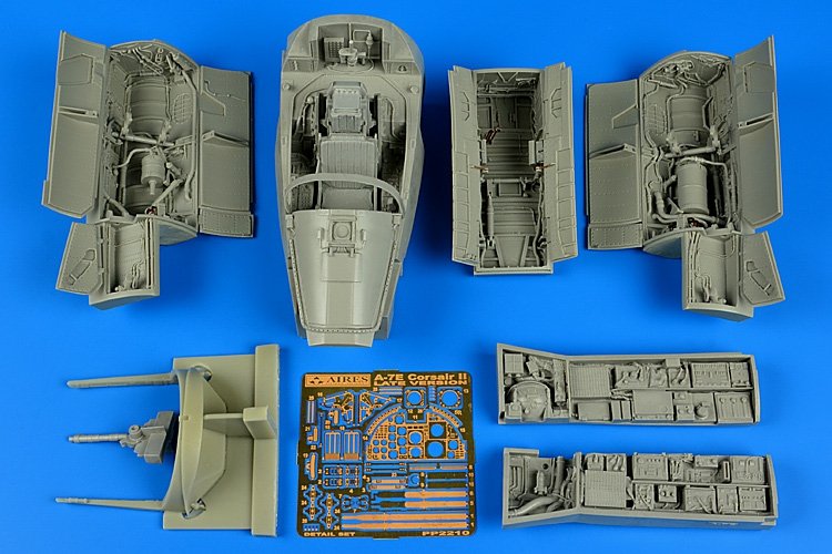 Aires 2210 A-7E Corsair II - kit de détails tardif 1/32 Trumpeter
