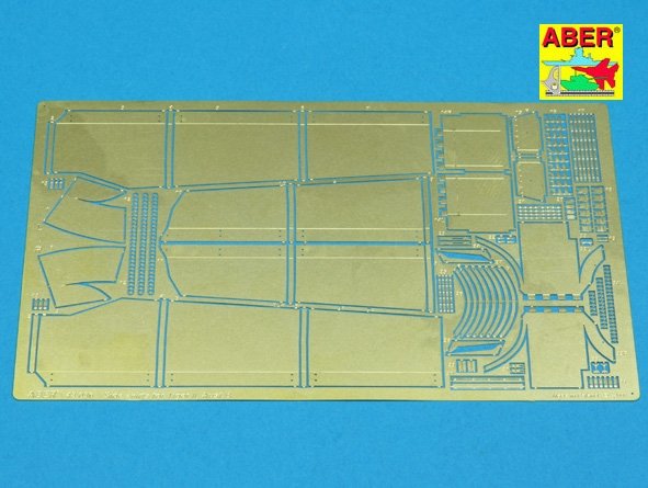Aber 48036 Pz.Kpfw.VI, Ausf.B TIGER II ailes et jupes latérales Tamiya 1/48 – image 2