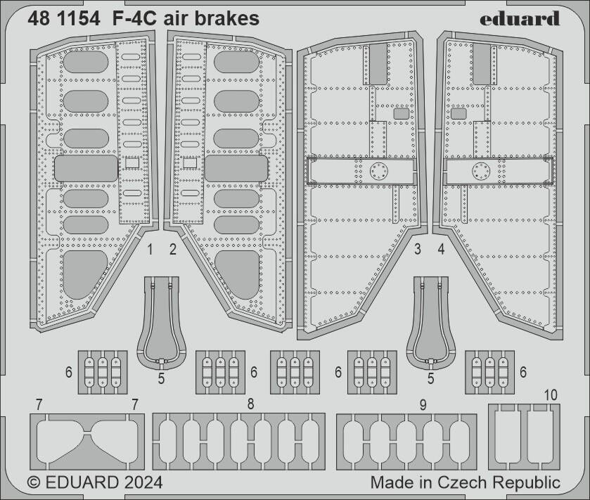 Eduard 481154 F-4C air brakes HOBBY 2000, ACADEMY 1/48