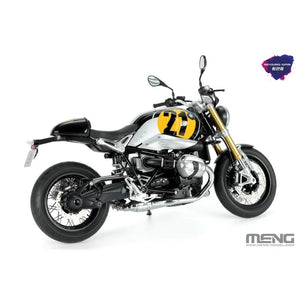 Meng Model MT-003u BMW R nineT Option 719 Black Storm Metallic Vintage Pre-coloured Edition 1/9 – Bild 2