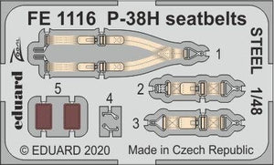 Eduard BIG49268 P-38H TAMIYA 1/48 – image 4