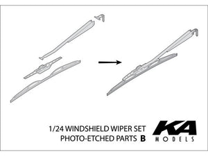 KA Models KA-24011 Windshield Wiper Type B Black Coated ( wycieraczki )1/24 – immagine 3