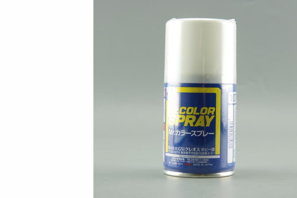Peinture en aérosol Mr.Hobby S-107 Character White (semi-brillante)