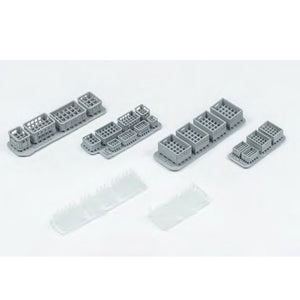 Liang 0431 Beer Soda Bottle Crates Modern x 4 1/35 – Bild 2
