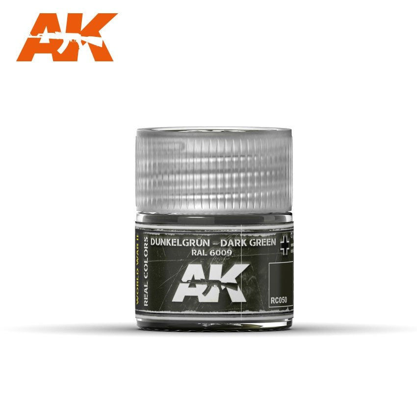 AK Interactive RC050 DUNKELGRÜN – VERT FONCÉ RAL 6009 10 ml