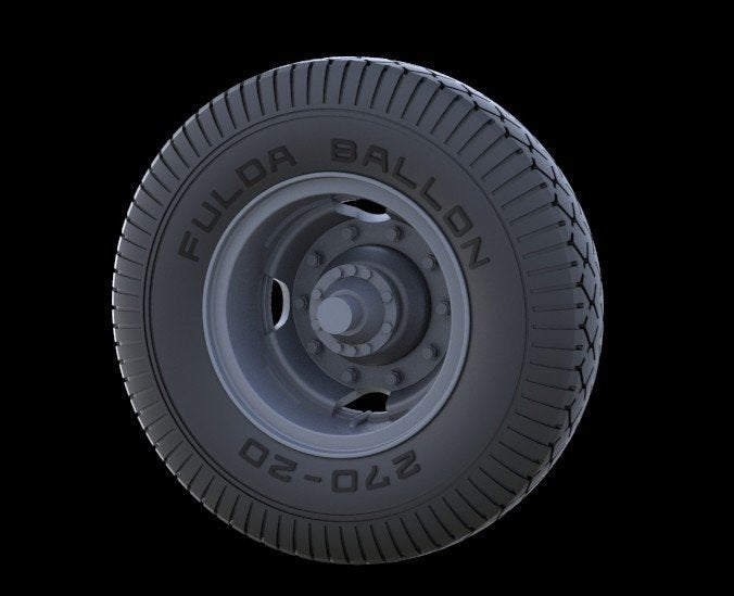 Panzer Art RE35-246 Road wheels for Bussing-Nag 4500 (early pattern) 1/35 – immagine 2