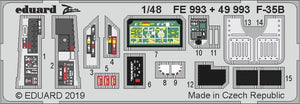 Eduard 49993 F-35B interior 1/48 KITTY HAWK