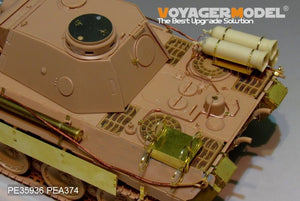 Voyager Model PE35936 WWII German Panther D w/&amp;quot;Stadtgas&amp;quot; Fuel Tanks Basic For MENG TS-038 1/35 – imagen 12