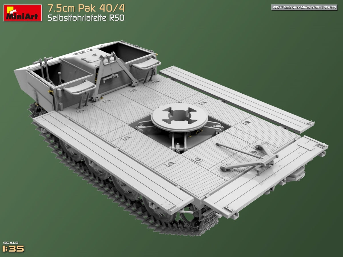 MiniArt 35483 7.5cm Pak 40/4. Selbstfahrlafette RSO 1/35 – Bild 12