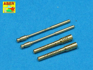 Aber A32006 Set of 2 barrels for German 13mm aircraft machine guns MG 131 (middle type) 1/32