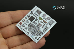 Quinta Studio QD32154 IL-2M3 3D-Printed &amp;amp; coloured Interior on decal paper (Hobby Boss) 1/32 – immagine 3