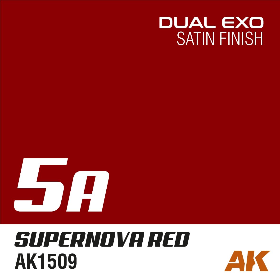 AK Interactive AK1547 DUAL EXO SET 5 – 5A SUPERNOVA RED &amp;amp; 5B DIRTY RED – immagine 3
