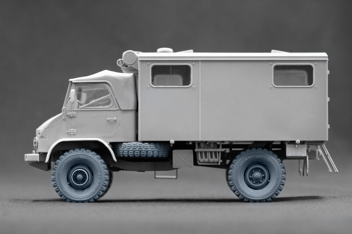 ScaleX WM 35022S Unimog 404 10.5-20 MPT Sagged wheel set (for AK-Interactive, ICM, Revell) 1/35