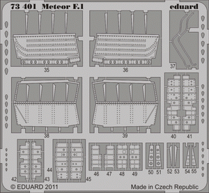 Eduard 73401 Meteor F.1 S. A. 1/72 CYBER HOBBY, DRAGON – immagine 2