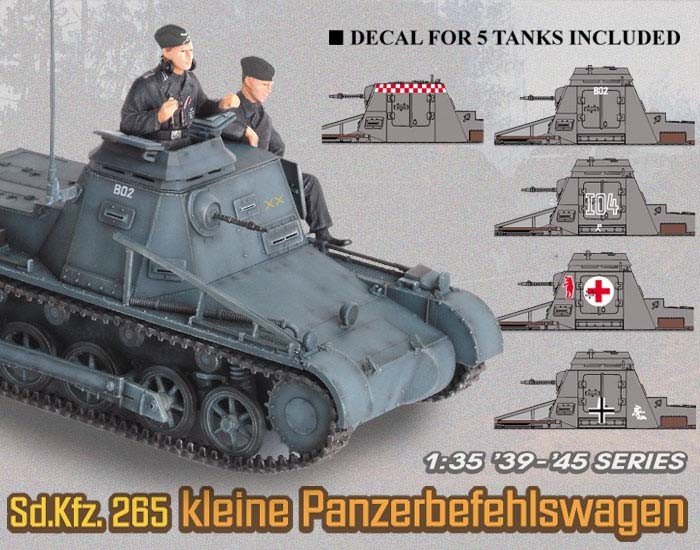Dragon 6218 Sd.Kfz.265 petit Panzerbefehlswagen (1/35) – image 2