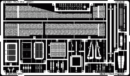 Eduard 35350 Pz. II Ausf. F/G 1/35 Tamiya – immagine 2
