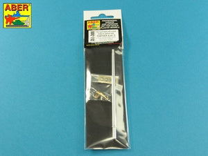 Canon Aber 35L-300 avec frein de bouche pour Panther G, compatible avec les maquettes Takom au 1/35.