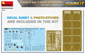 MiniArt 35330 Pz.Kpfw. IV Ausf. H Krupp-Grusonwerk 1/35 – immagine 3