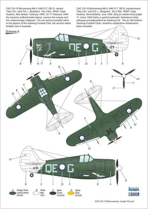Special Hobby 72426 CAC CA-19 Boomerang ‘Jungle Scouts’ 1/72 – Bild 6