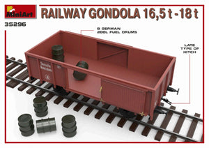 MiniArt 35296 RAILWAY GONDOLA 16,5-18t 1/35 – immagine 8
