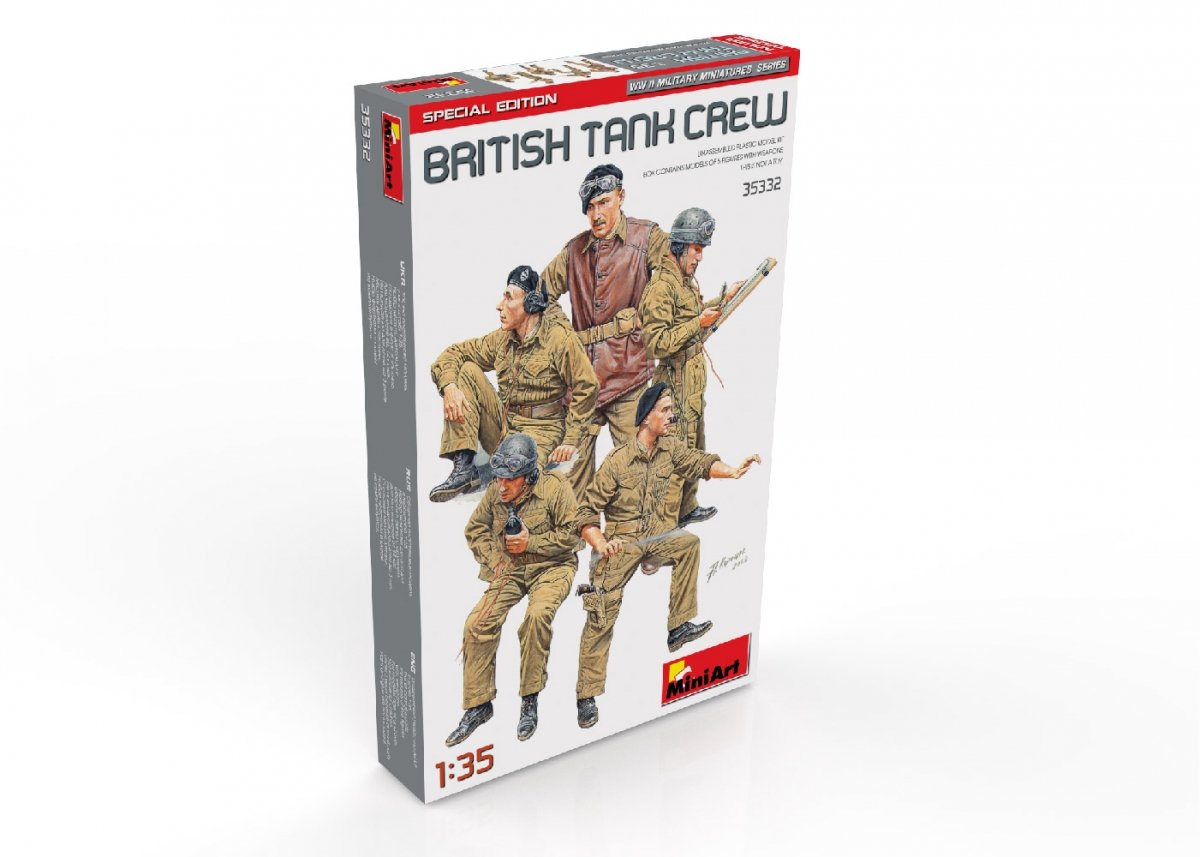 Miniart 35332 BRITISH TANK CREW. SPECIAL EDITION 1/35 – Bild 2