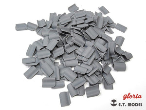 E.T. Model P35-205 WWII Roof Tiles Pantile Type 1/35 ( dachówki ) – Bild 3
