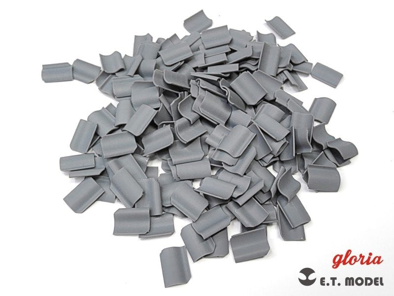 E.T. Model P35-205 WWII Roof Tiles Pantile Type 1/35 ( dachówki ) – Bild 3