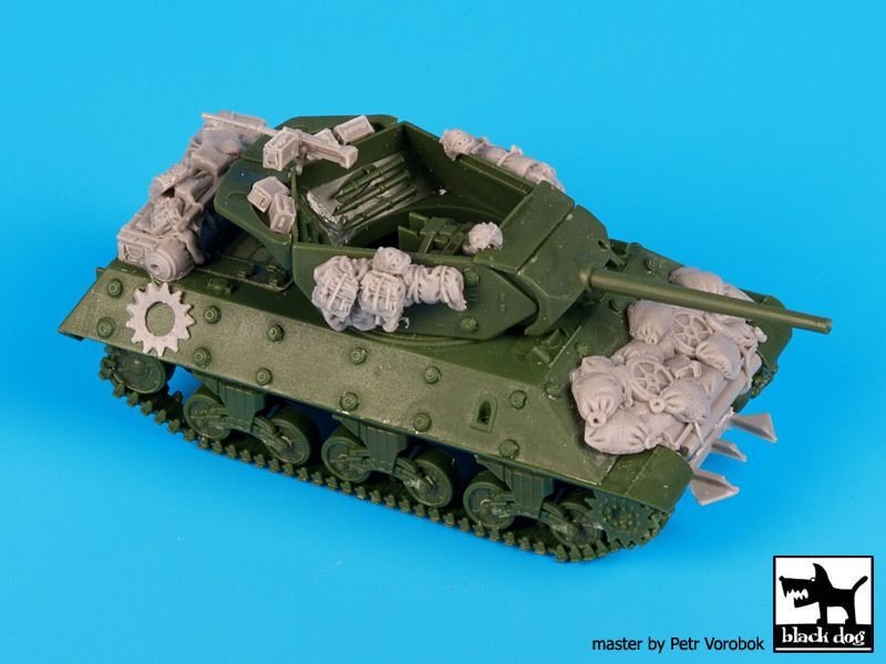 Black Dog T72079 M-10 accessories set for UM model 1/72 – immagine 3