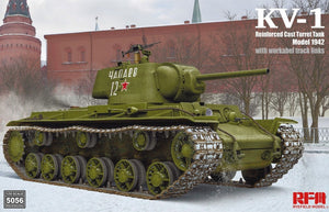 Rye Field Model 5056 KV-1 Reinforced Cast Turret TankModel 1942 1/35