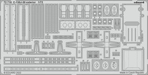 Eduard 72718 C-130J-30 exterior ZVEZDA 1/72