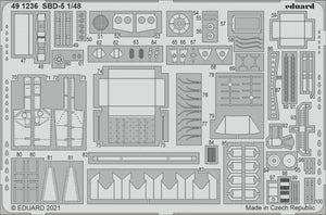 Eduard 491236 SBD-5 REVELL 1/48 – immagine 2