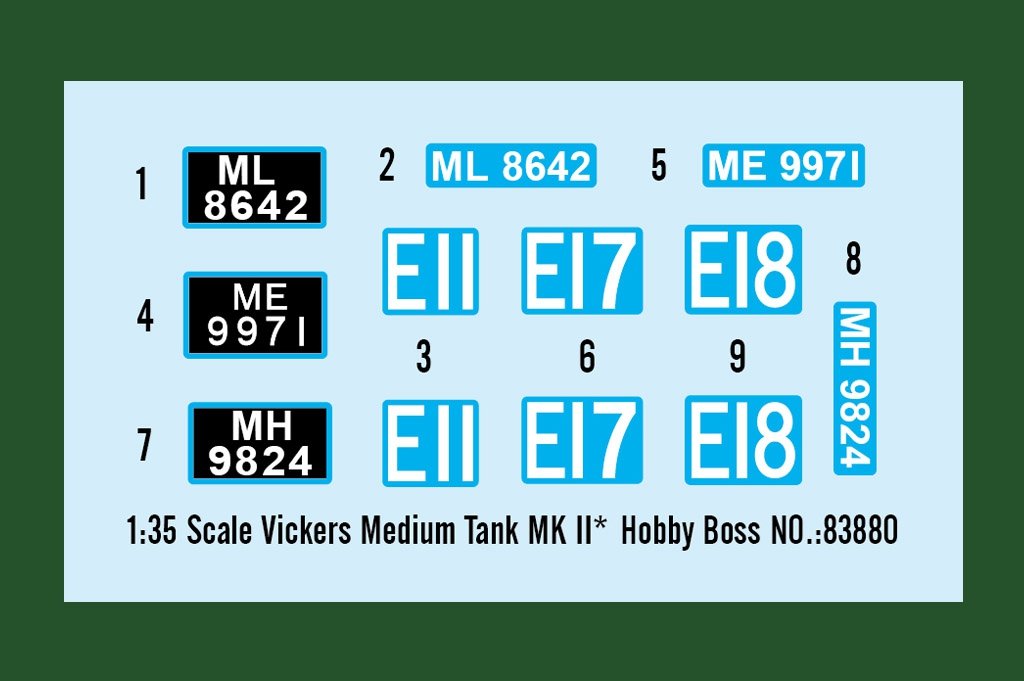 Hobby Boss 83880 Vickers Medium Tank MK II 1/35 – image 3