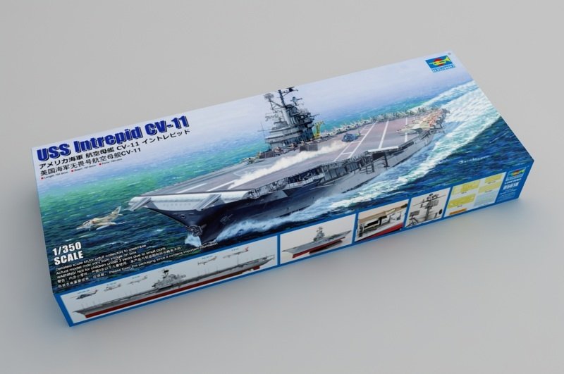 Trumpeter 05618 USS Intrepid CV-11 1/350 – image 2