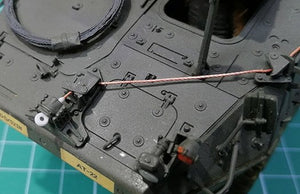 Câble de remorquage Eureka XXL ER-3564 pour VCI Stryker et LAV canadien 1/35 – image 3