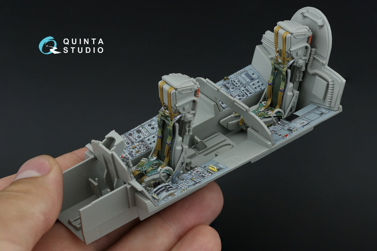 Quinta Studio QD+32230 Tornado IDS Italian 3D-Printed &amp;amp; coloured Interior on decal paper (Italeri) (with 3D-printed resin parts) 1/32 – Bild 11