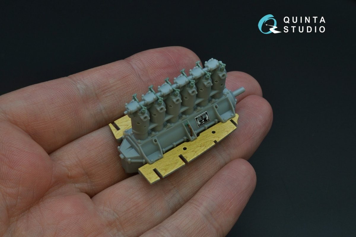 Quinta Studio QD32085 Albatros D.V 3D-Printed &amp;amp; coloured Interior on decal paper (Wingnut Wings) 1/32 – Bild 6