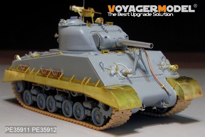 Voyager Model PE35911 WWII US M4A3(105mm) HVSS Basic for DRAGON 1/35 – image 2