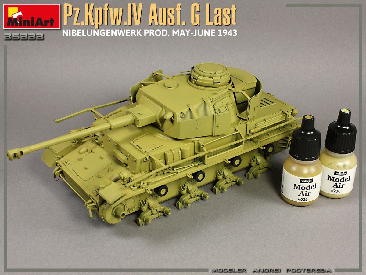 MiniArt 35333 Pz.Kpfw.IV Ausf. G Last/Ausf. H Early. NIBELUNGENWERK PROD. MAY-JUNE 1943. 2 IN 1 INTERIOR KIT 1/35 – Bild 20