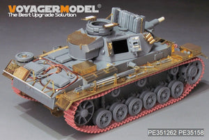 Voyager Model PE351262 WWII Pz.KPfw. III Ausf N Africa troop upgrade set basic For DRAGON 6431/6956 1/35 – zdjęcie 6