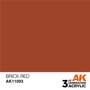 AK Interactive AK11093 ROUGE BRIQUE – STANDARD 17 ml