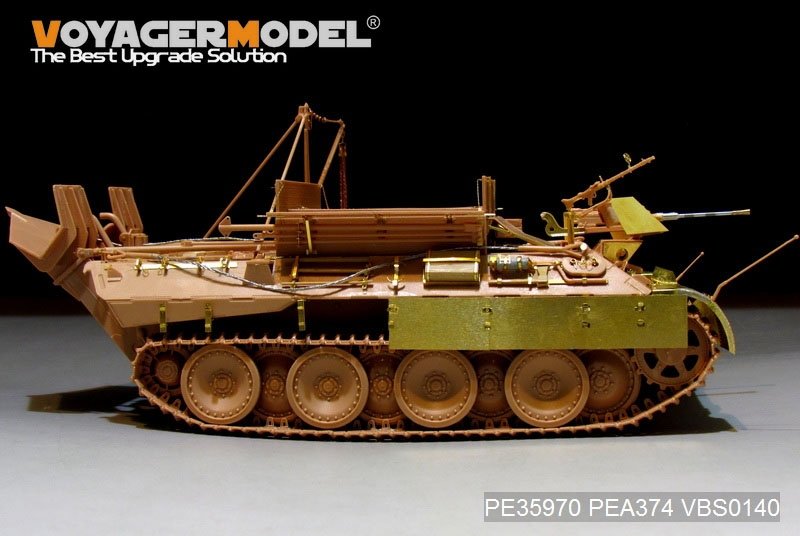 Voyager Model PE35970 WWII German Bergepanther Ausf.A (Late type,Panther G tool holders) Basic For MENG SS-015 1/35 – immagine 3