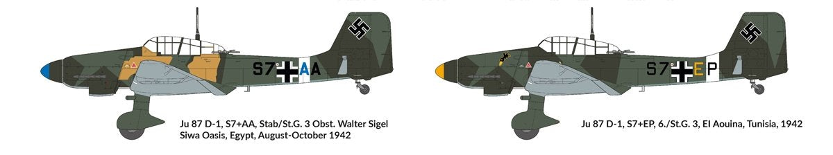 Hobby 2000 48003 Junkers Ju-87 D-3 Afrique du Nord 1942-43 1/48 – image 2